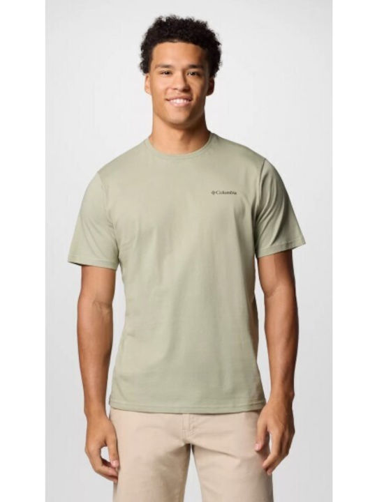 Columbia Ανδρική Κοντομάνικη Μπλούζα T-shirt North Cascades 1834041348 XO2823-348 Green