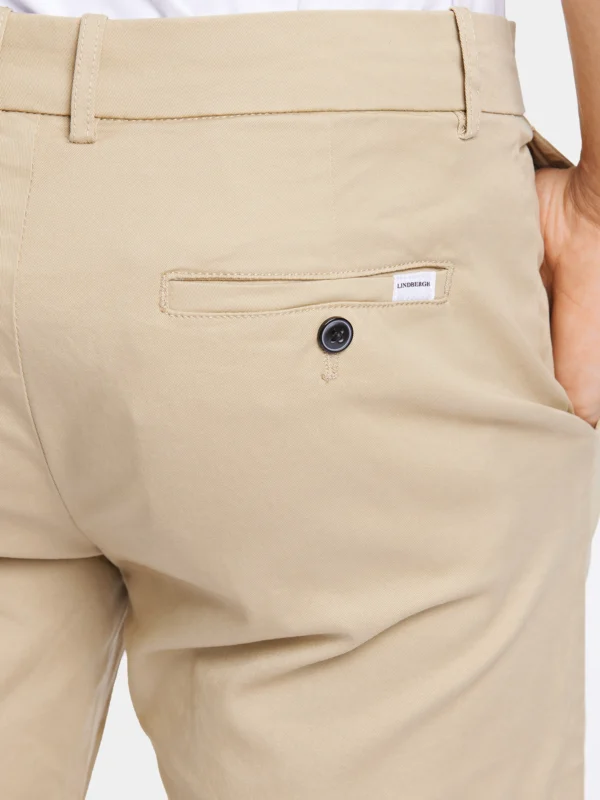 Lindbergh Ανδρικό Παντελόνι Chino Slim Fit 30-005044 Sand - Image 5