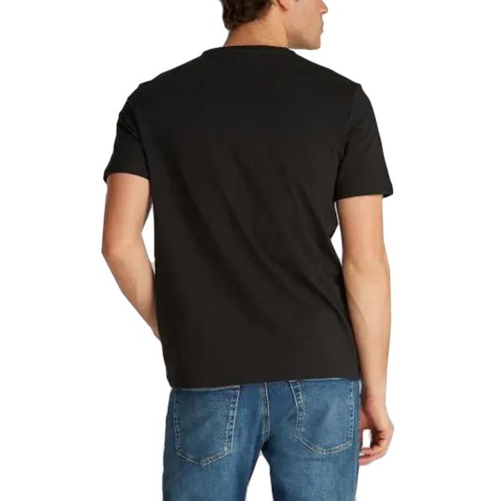 Calvin Klein Jeans Ανδρικό Κοντομάνικο Μπλουζάκι T-shirt LV040HM265-UB1 Black - Image 3