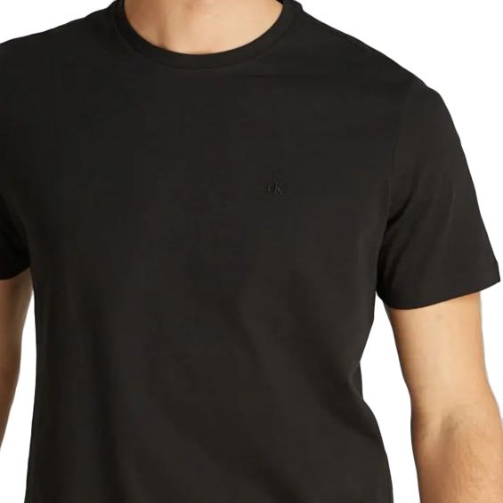 Calvin Klein Jeans Ανδρικό Κοντομάνικο Μπλουζάκι T-shirt LV040HM265-UB1 Black - Image 2