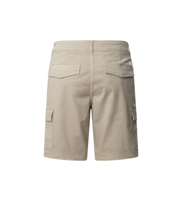 Casual Friday Ανδρική Βερμούδα Cargo Shorts 20505146-161105 Ecru - Image 6