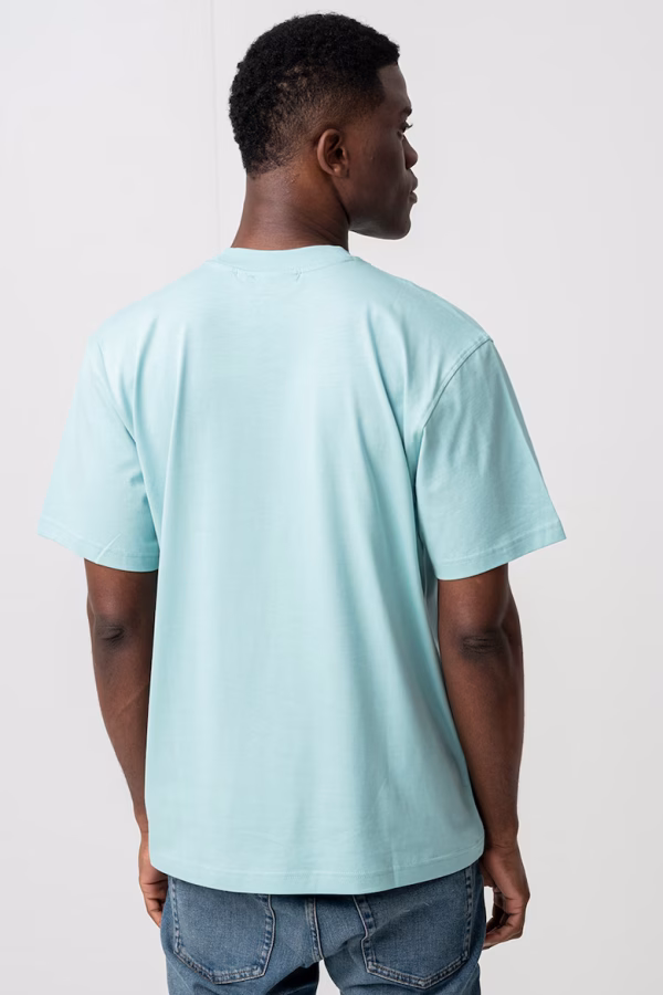 Calvin Klein Jeans Ανδρικό Κοντομάνικο Μπλουζάκι T-shirt J30J326857-MR5 Fresh Mint - Image 2