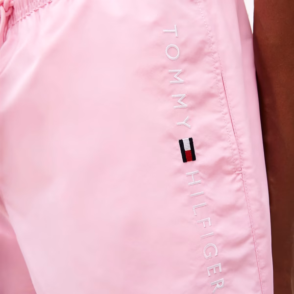 Tommy Jeans Μαγιό Σορτς Ανδρικό Medium Drawstring UM0UM03258-TOL Classic Pink - Image 3