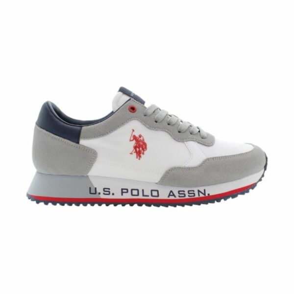 U.S. Polo Ανδρικά Παπούτσια Sneakers CLEEF006B-WHI-LGR03 White