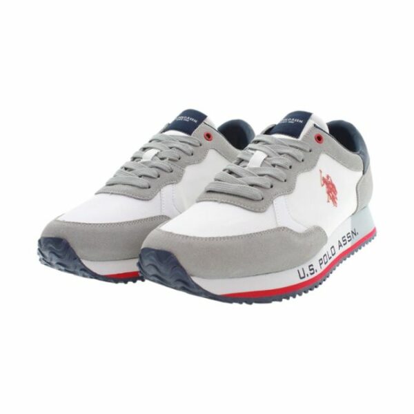 U.S. Polo Ανδρικά Παπούτσια Sneakers CLEEF006B-WHI-LGR03 White - Image 3