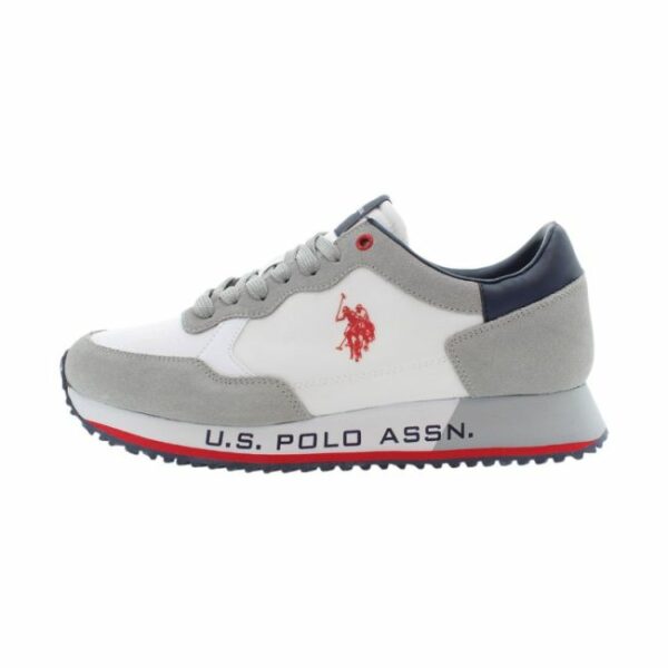 U.S. Polo Ανδρικά Παπούτσια Sneakers CLEEF006B-WHI-LGR03 White - Image 2