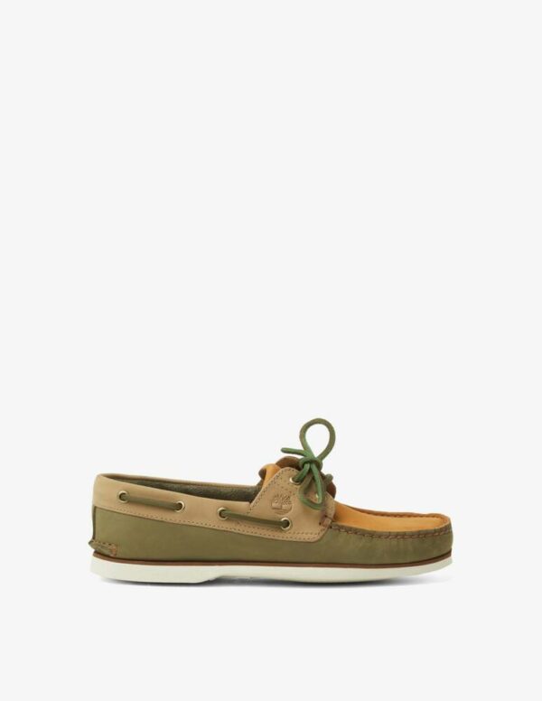 Timberland Ανδρικά Παπούτσια Classic Boat Shoe TB0A5X89-991 Green Nubuck Multi