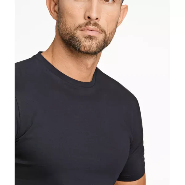 Lindbergh Ανδρική Κοντομάνικη Μπλούζα T-shirt 30-440040 Black - Image 3