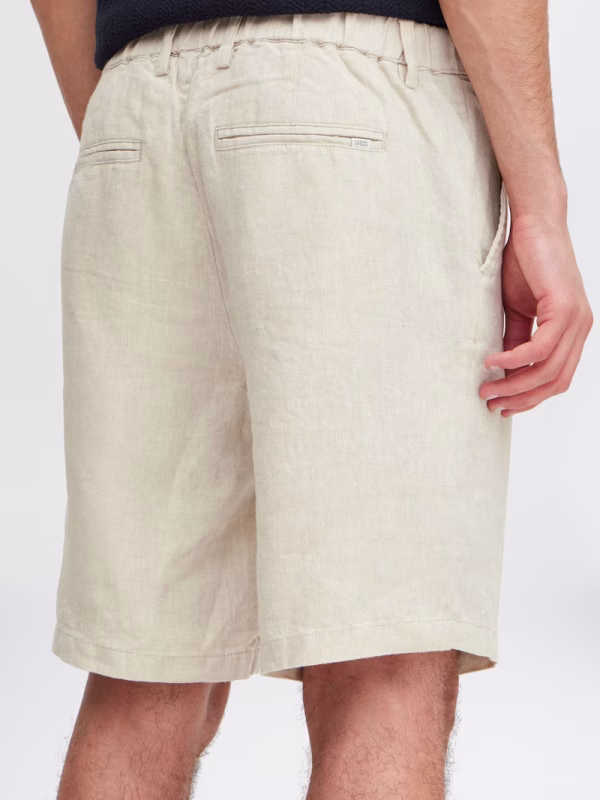 Casual Friday Ανδρική Βερμούδα CFPandrup 100% Linen Shorts 20505166-154503 Beige - Image 3