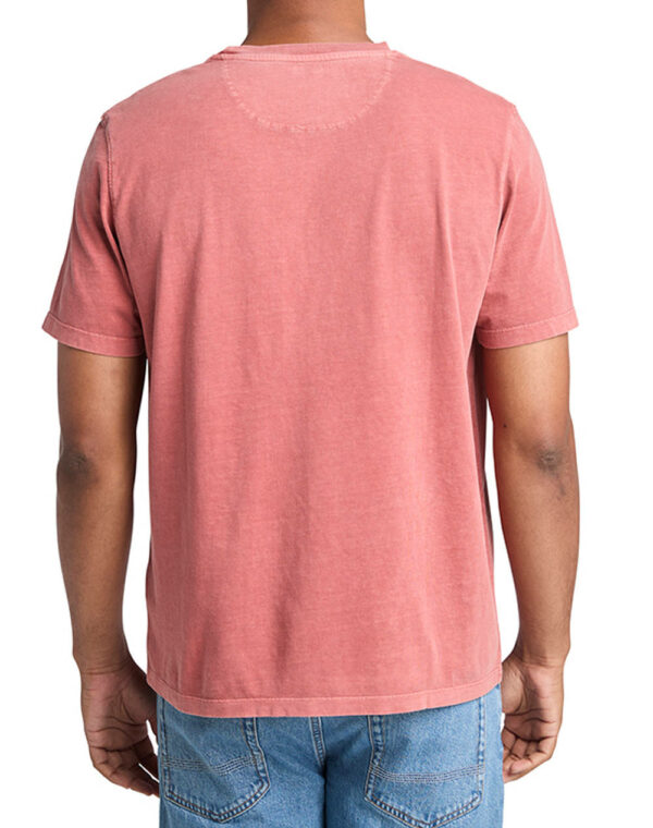 Timberland Aνδρικό Τ-shirt Dunstan River TB0A5YAY-EOD Ροζ - Image 2