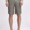 Casual Friday Ανδρική Βερμούδα CFPandrup 100% Linen Shorts 20505166-185806 Army - Image 2