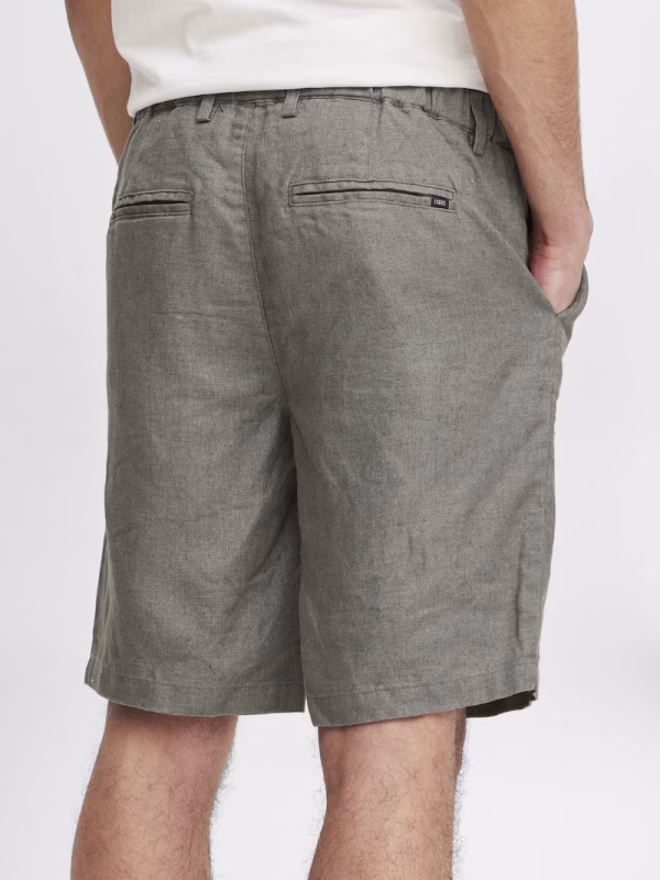 Casual Friday Ανδρική Βερμούδα CFPandrup 100% Linen Shorts 20505166-185806 Army - Image 3