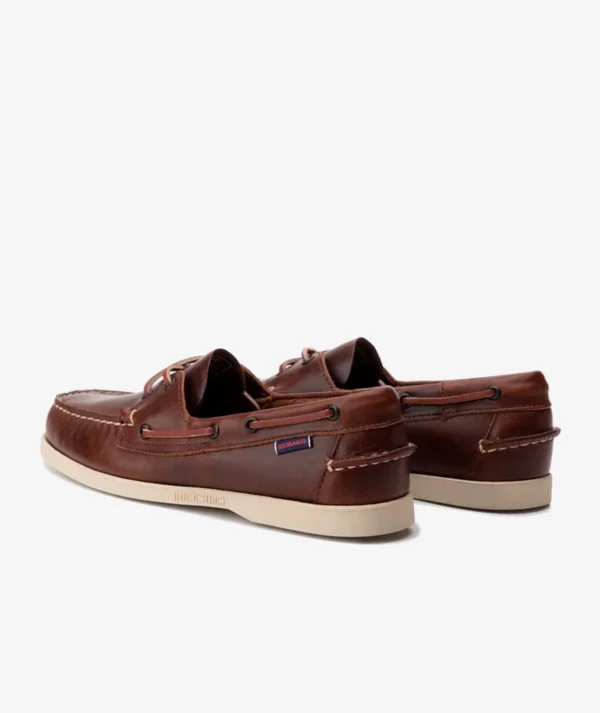 Sebago Ανδρικά Παπούτσια Portland Martellato 70000G0 Brown Brunette - Image 5