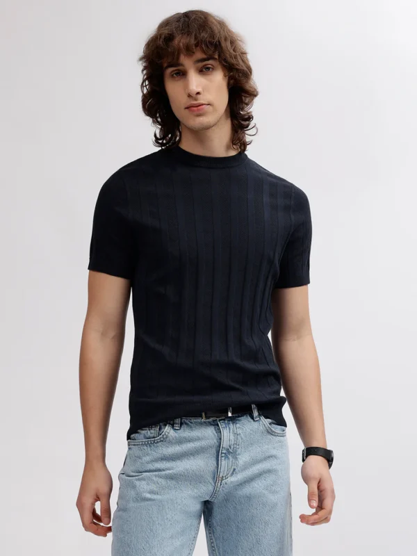 Lindbergh Ανδρική Κοντομάνικη Μπλούζα T-shirt 30-804064 Black