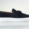 Boss Shoes Ανδρικά Casual Παπούτσια B7686 SUE Navy Suede