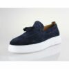 Boss Shoes Ανδρικά Casual Παπούτσια B7686 SUE Navy Suede - Image 3