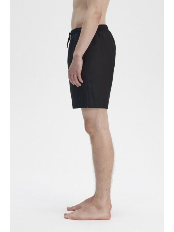 Fred Perry Ανδρικό Μαγιό Classic Swimshort S8508-Y43 Blk/Crt Grn - Image 2