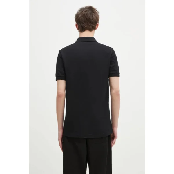 Fred Perry Ανδρική Mπλούζα Polo The Fred Perry Shirt M6000-Y43 Blk/Crt Grn - Image 3
