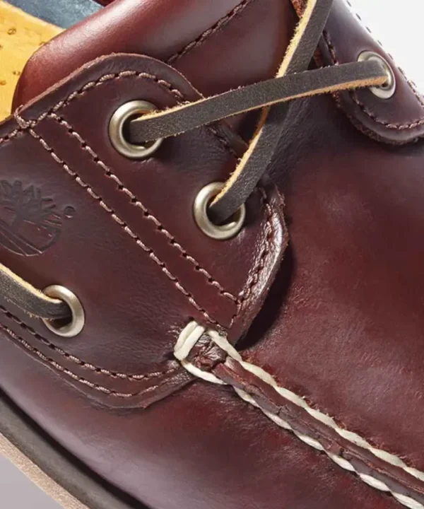 Timberland Ανδρικά Παπούτσια Classic Boat Shoe TB025077-214 Md Brown Full Grain - Image 5