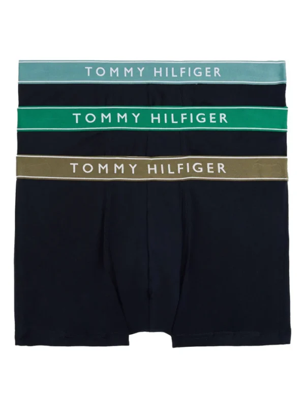 Tommy Jeans Ανδρικά Εσώρουχα 3p Trunk Wb UM0UM03457-OWK UNT OLV/NVUE GRN/GRVTY GRN