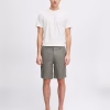 Casual Friday Ανδρική Βερμούδα CFPandrup 100% Linen Shorts 20505166-185806 Army - Image 4