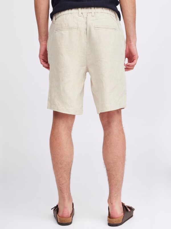 Casual Friday Ανδρική Βερμούδα CFPandrup 100% Linen Shorts 20505166-154503 Beige - Image 6