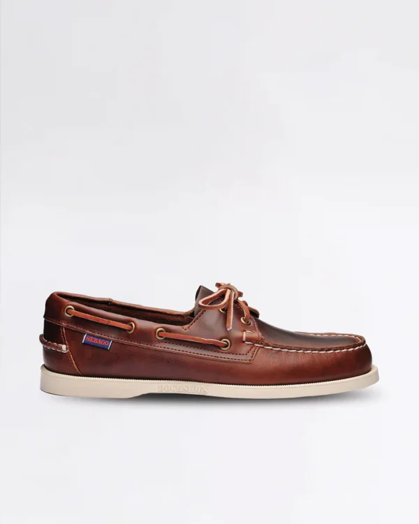 Sebago Ανδρικά Παπούτσια Portland Martellato 70000G0 Brown Brunette - Image 4