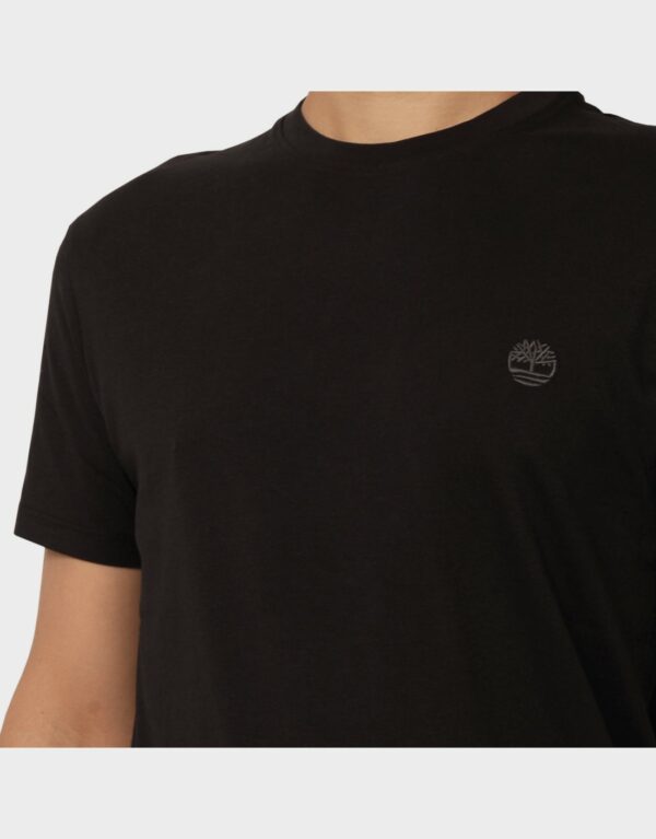 Timberland Ανδρικό T-Shirt SS Dunstan River Jersey Crew Tee Slim TB0A2BPR-X65 Μαύρο - Image 5