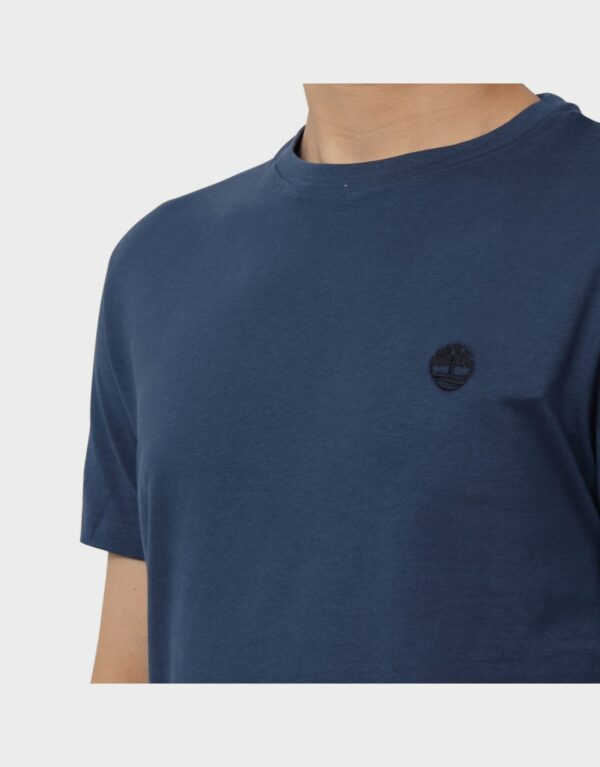 Timberland Ανδρικό T-Shirt SS Dunstan River Jersey Crew Tee Slim TB0A2BPR-Z02 Μπλε - Image 5