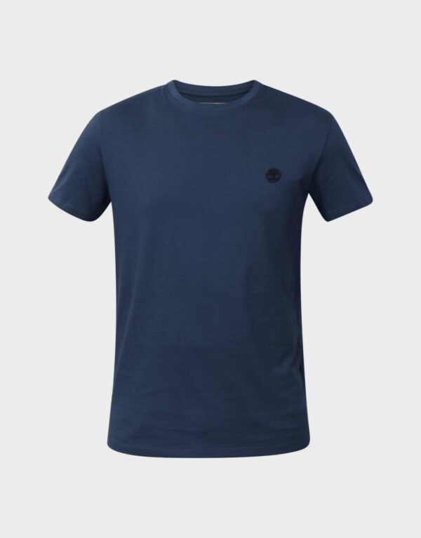 Timberland Ανδρικό T-Shirt SS Dunstan River Jersey Crew Tee Slim TB0A2BPR-Z02 Μπλε - Image 4