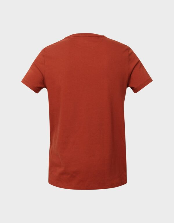 Timberland Ανδρικό T-Shirt SS Dunstan River Jersey Crew Tee Slim TB0A2BPR-EOD Κεραμιδί - Image 3
