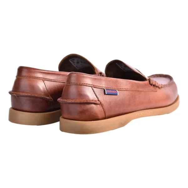 Sebago Ανδρικά Παπούτσια Dolphin Waxed 76114QW Brown-Gum - Image 3