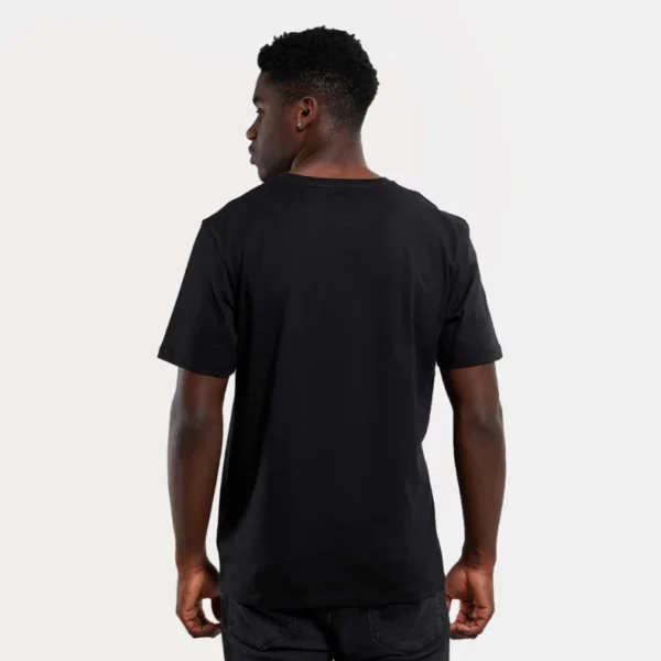 Timberland Ανδρική Κοντομάνικη Μπλούζα T-shirt Linear TB0A5QQT-001 Black - Image 2
