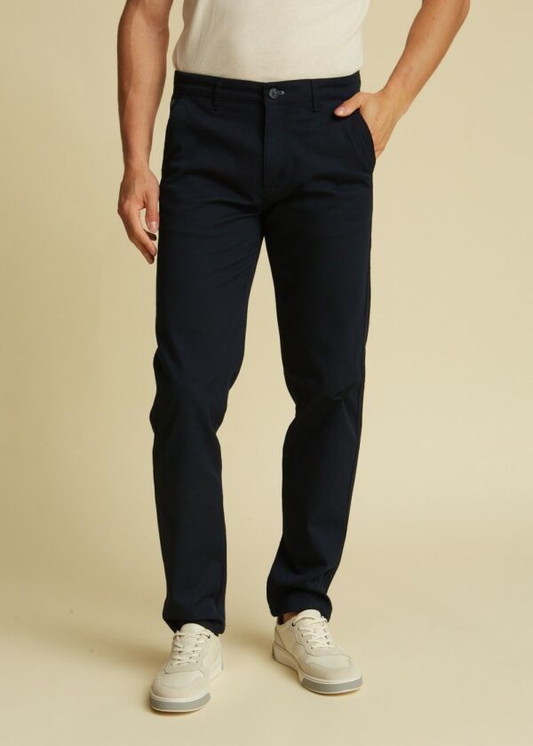 Dors Παντελόνι Chino με Βαμβακερό Ύφασμα Dobby Pique 2038010.C03 Navy Blue