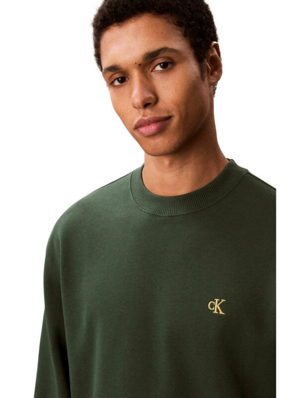 Calvin Klein Ανδρικό Φούτερ LV04RC296G-LLG Sycamore
