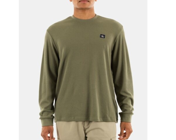 Calvin Klein Ανδρική Μακρυμάνικη Μπλούζα LV040EM217-LDY Dusty Olive