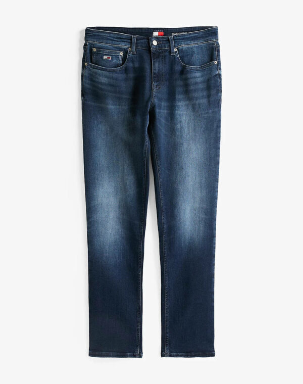 Tommy Hilfiger Ανδρικό Παντελόνι Τζιν Scanton Slim AI1264 DM0DM21899-1BK Denim Dark - Image 4