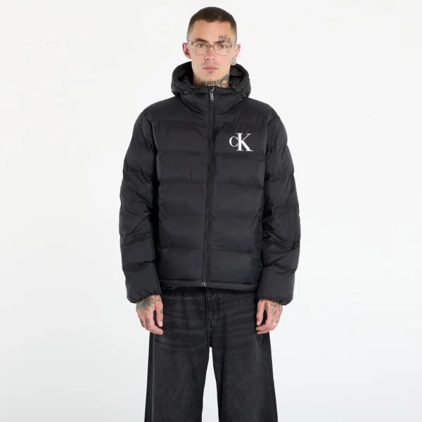 Calvin Klein Ανδρικό Μπουφάν Φουσκωτό Με Μονόγραμμα LV04RD528G-UB1 Black