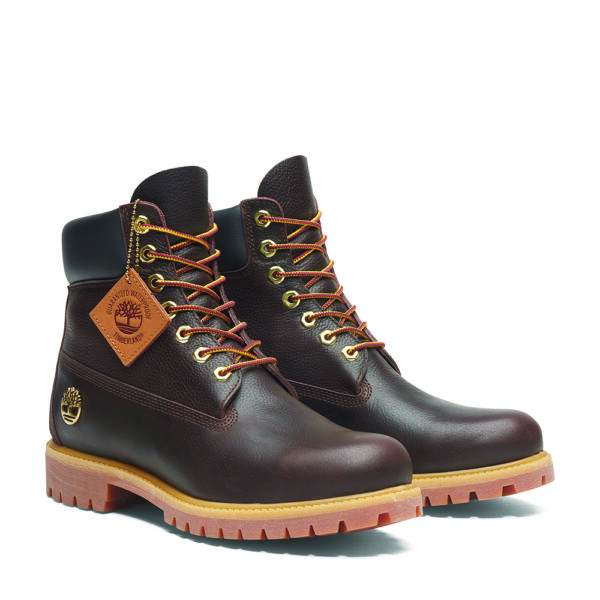 Timberland Ανδρικά Μποτάκια Premium Espresso 6-Inch Lace Up Waterproof Boot Men TB0A2P6W-EXU Brown - Image 5