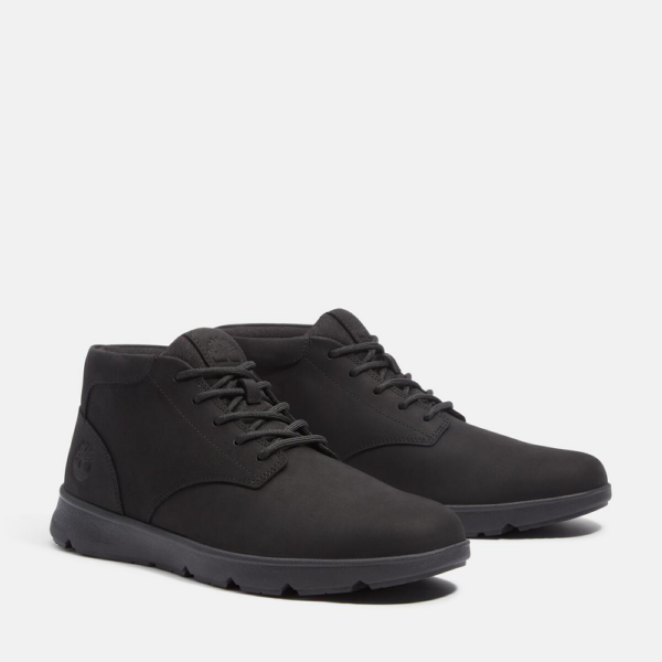 Timberland Ανδρικά Sneakers Parker Street Mid Lace Up TB0A6C7T-EL3 Black - Image 4