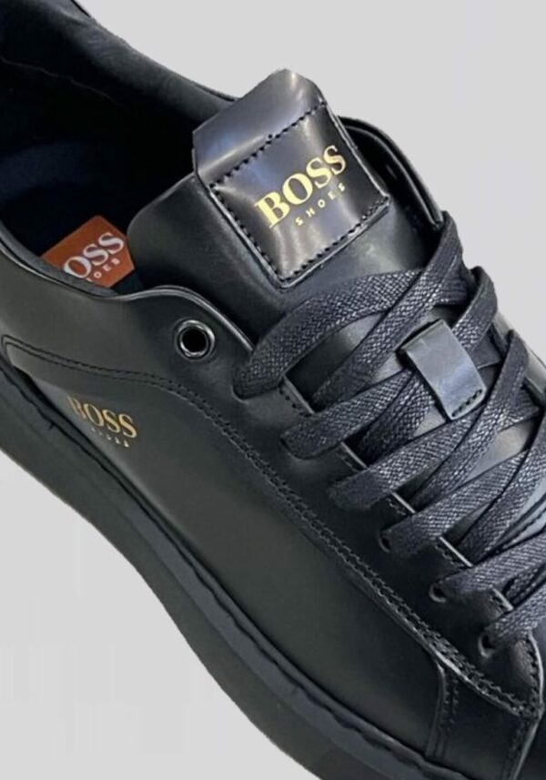 Boss Shoes Ανδρικά Casual Παπούτσια C6964-BS Black Garda - Image 3