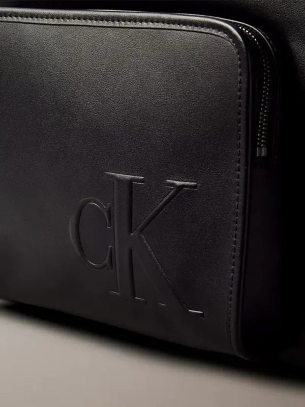 Calvin Klein Τσάντα Πλάτης Ανδρική Sculpted Impression Backpack 40 LV04G3155G-UB1 Black - Image 3