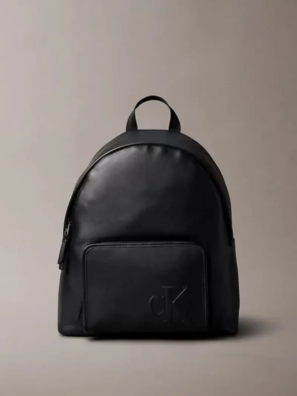 Calvin Klein Τσάντα Πλάτης Ανδρική Sculpted Impression Backpack 40 LV04G3155G-UB1 Black
