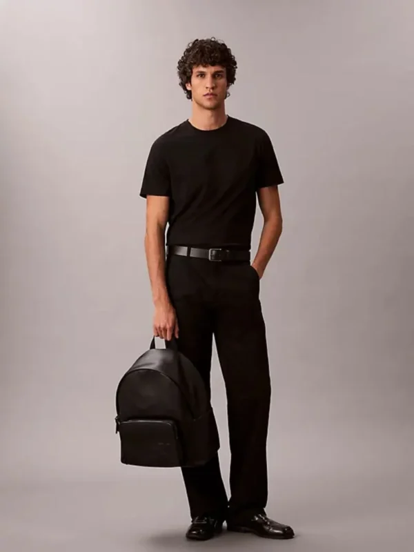 Calvin Klein Τσάντα Πλάτης Ανδρική Sculpted Impression Backpack 40 LV04G3155G-UB1 Black - Image 4