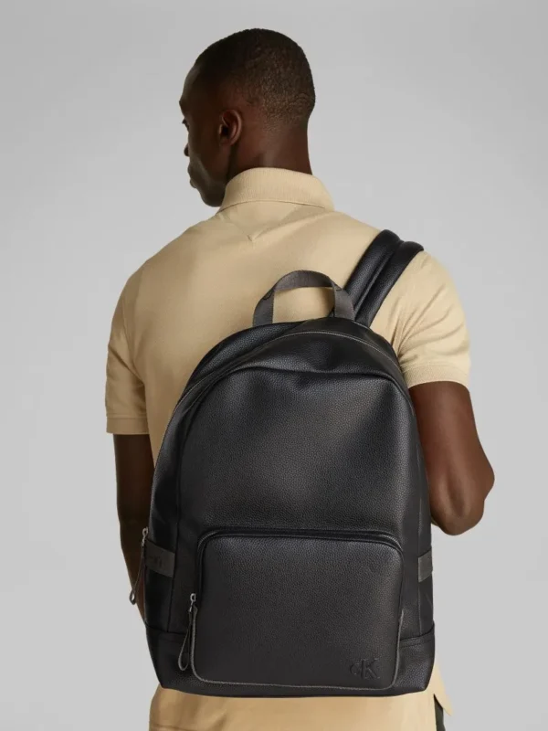 Calvin Klein Jeans Τσάντα Πλάτης Ανδρική Backpack Cargo Backpack 43 LV04G3158G-UB1 Black - Image 5