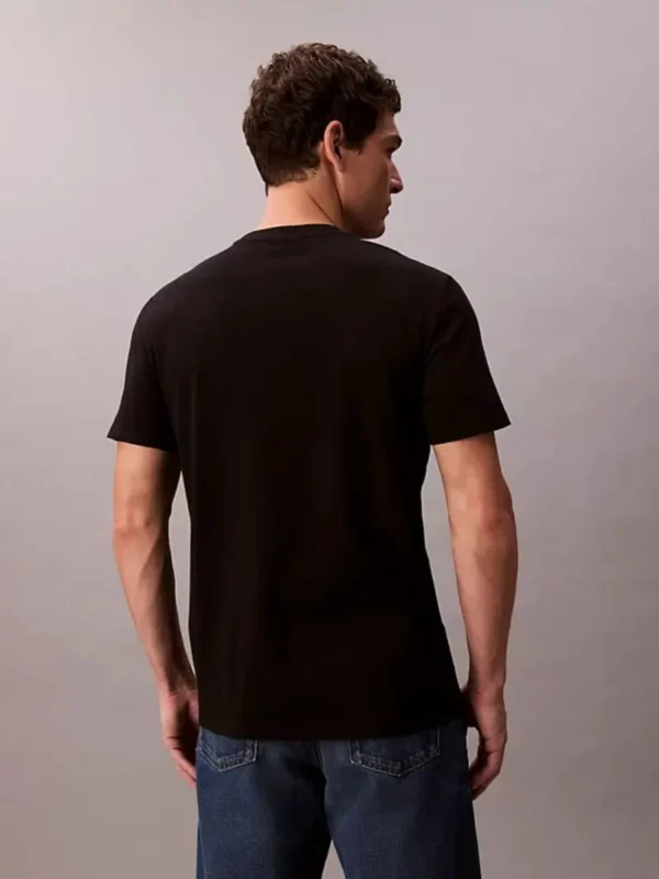 Calvin Klein Ανδρική Κοντομάνικη Μπλούζα T-shirt LV04RC272G-UB1 Black - Image 5