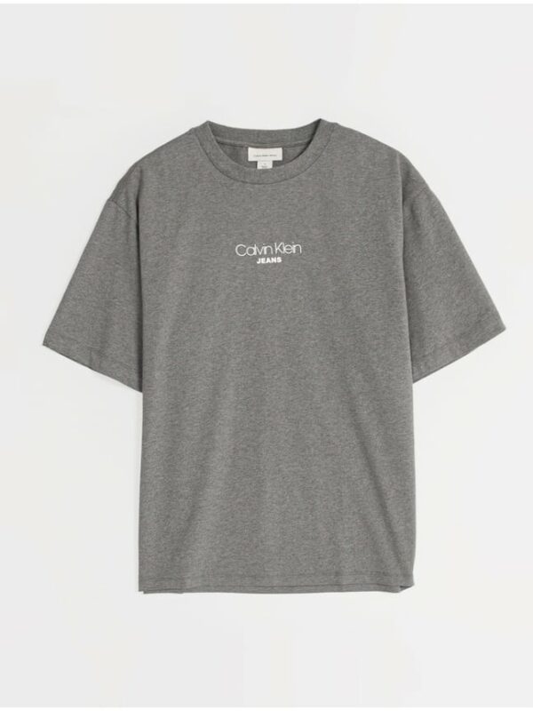 Calvin Klein Ανδρική Κοντομάνικη Μπλούζα T-shirt LV04RC851G-P7E Medium Grey Heather
