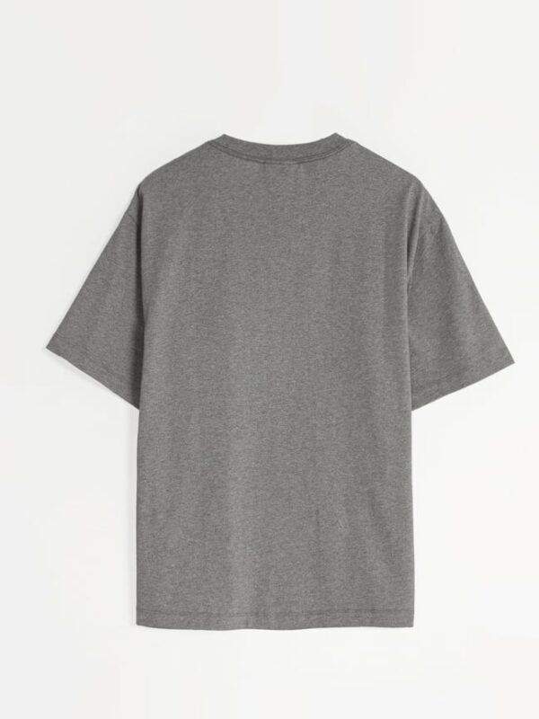 Calvin Klein Ανδρική Κοντομάνικη Μπλούζα T-shirt LV04RC851G-P7E Medium Grey Heather - Image 3