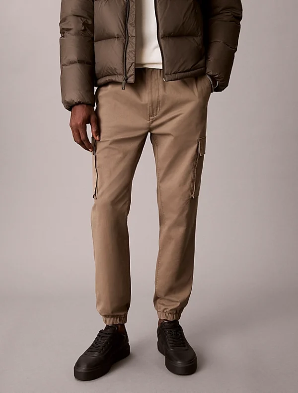 Calvin Klein Ανδρικό Παντελόνι Cargo LV04RD608G-PAY Bungee Cord - Image 2