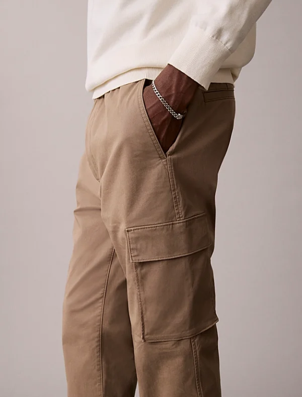 Calvin Klein Ανδρικό Παντελόνι Cargo LV04RD608G-PAY Bungee Cord - Image 3